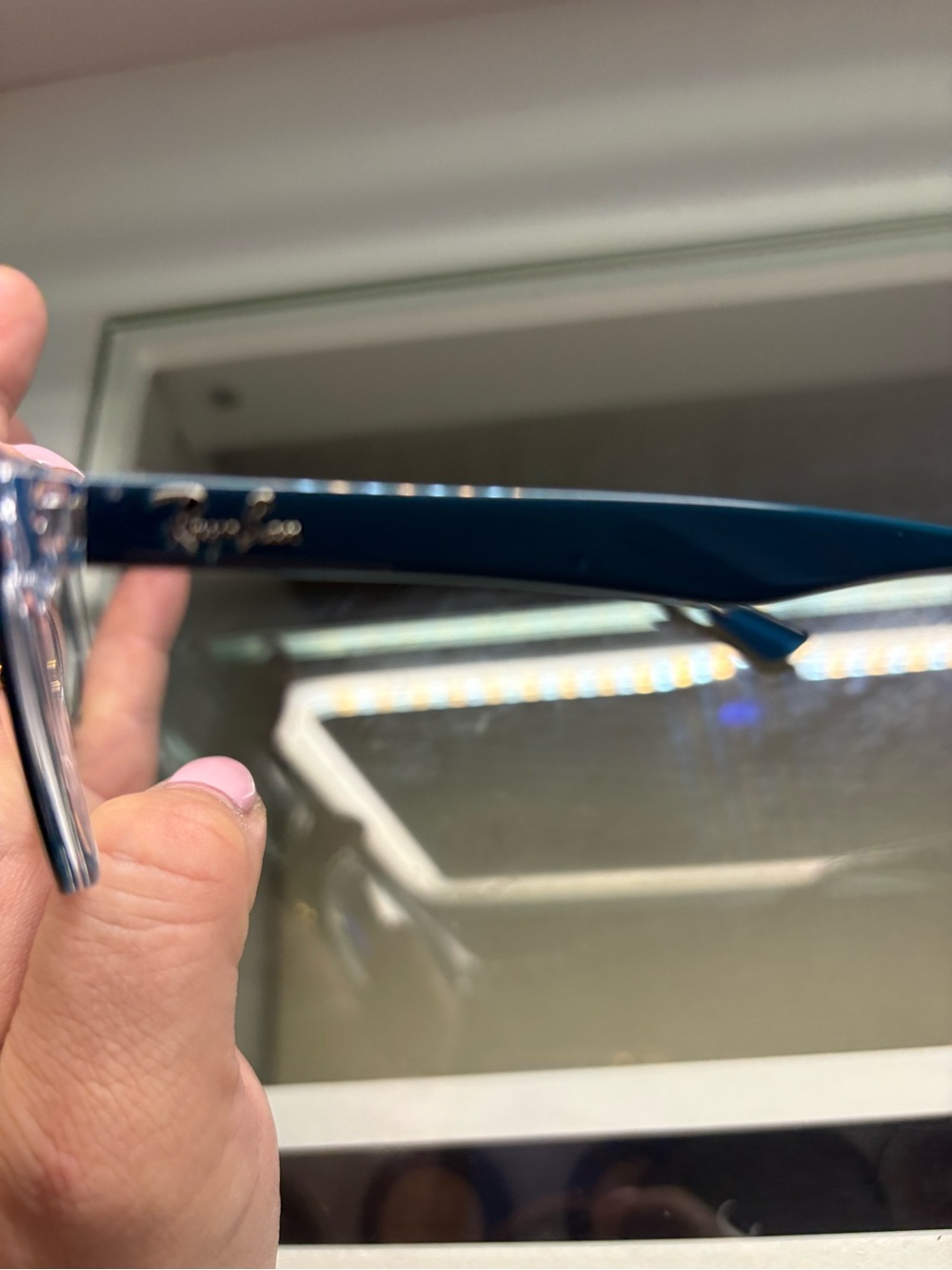 Ray ban blue rim Eyeglasses - Picture 5 of 9